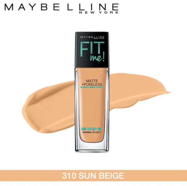 Maybelline New York Fit Me Matte + Poreless Foundation (30ml)