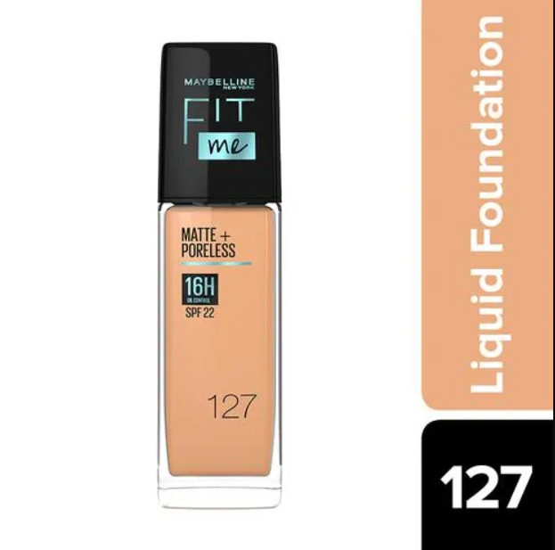 Maybelline New York Fit Me Matte + Poreless Foundation (30ml)