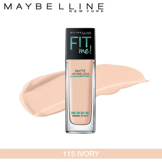 Maybelline New York Fit Me Matte + Poreless Foundation (30ml)