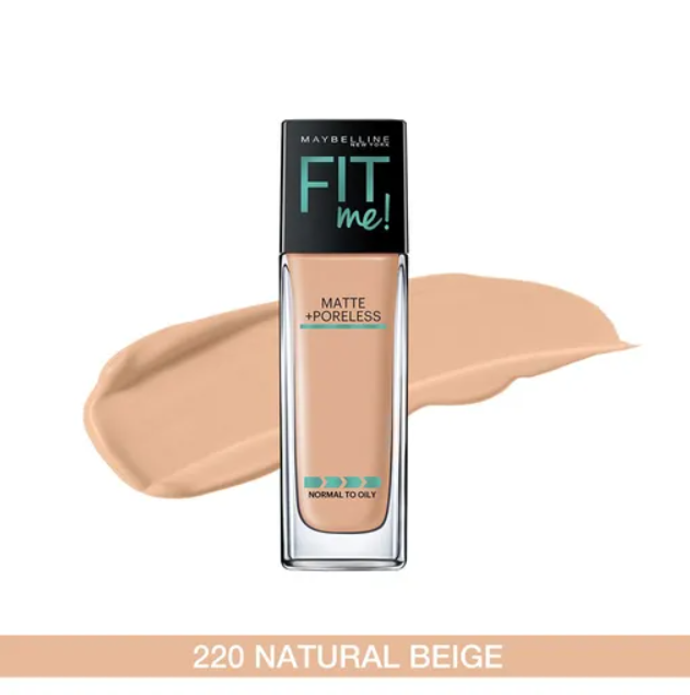 Maybelline New York Fit Me Matte + Poreless Foundation (30ml)