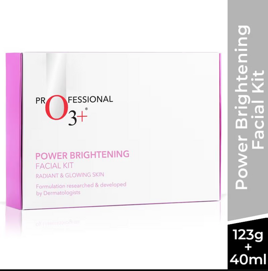 O3+ Power Brightening Facial Kit For Dull & Uneven Skin