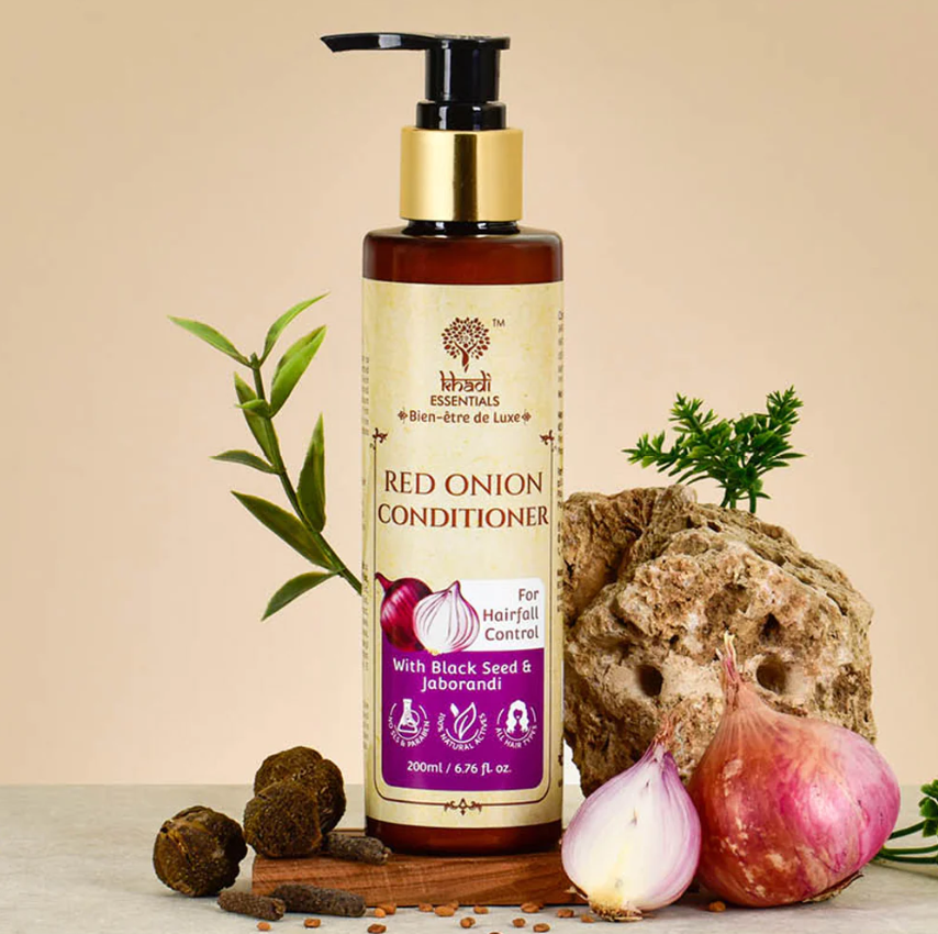 KHADI ESSENTIALS Red Onion Conditioner , 200ml