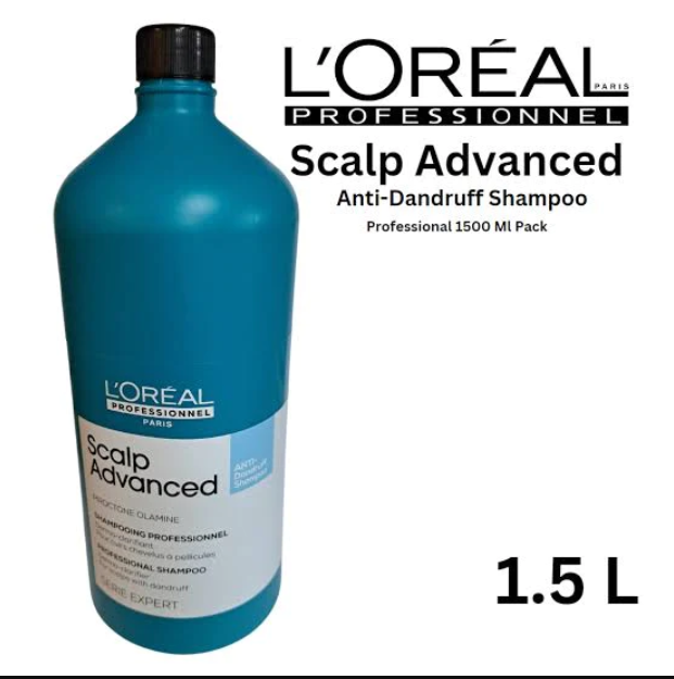 Loreal Scalp Advanced Anti Dandruff shampoo 1.5L