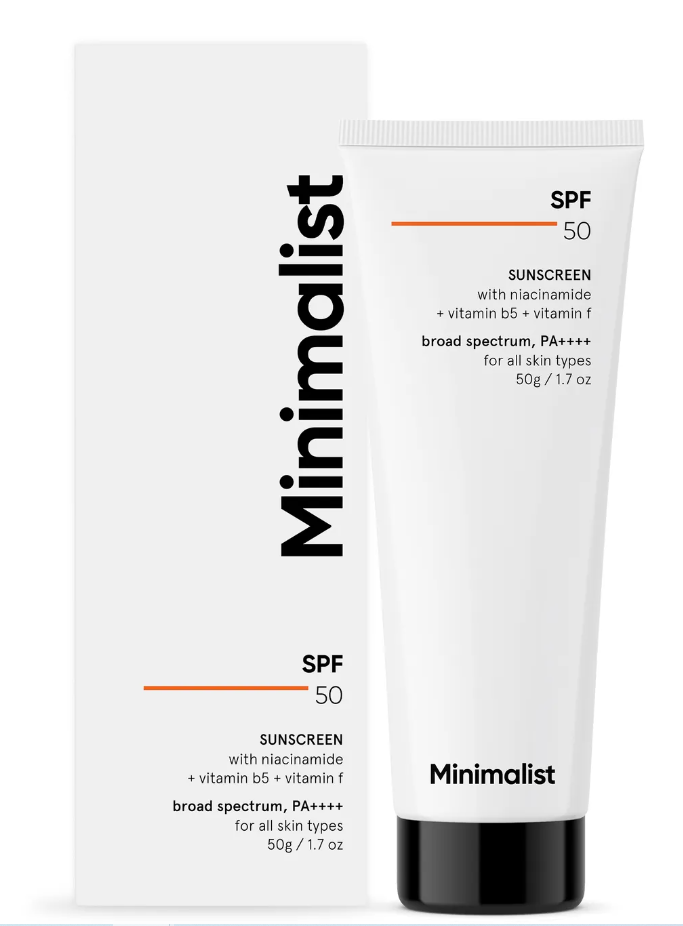 MINIMALIST SPF 50 SUNSCREEN