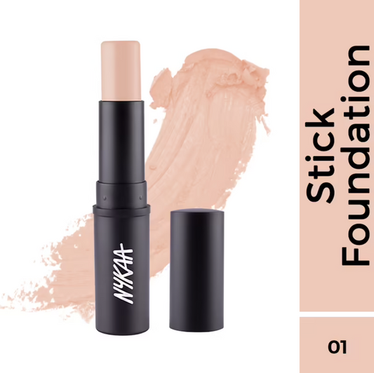 Nykaa SKINgenius Foundation Stick Conceal Contour & Corrector