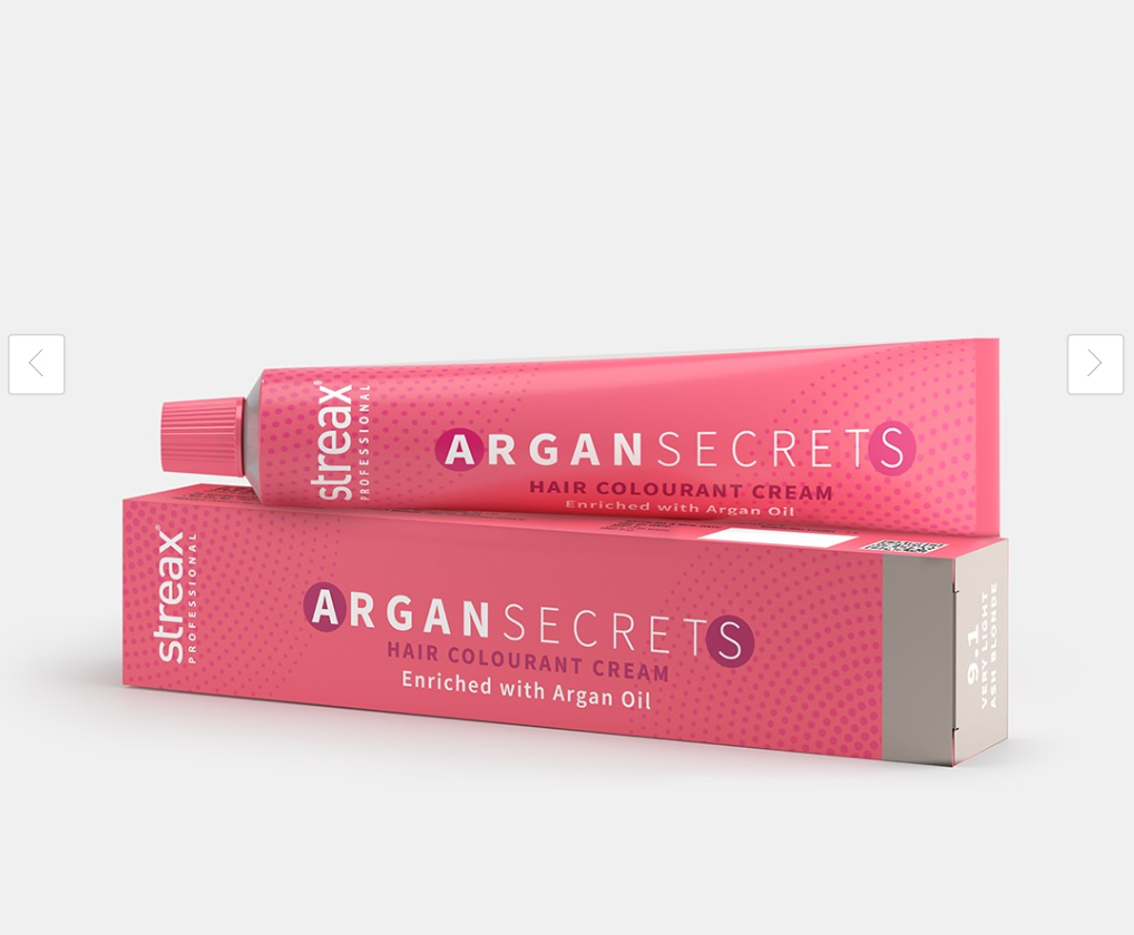 STREAX ARGAN SECRETS HAIR COLOURANT CREAM HAIR COLOR