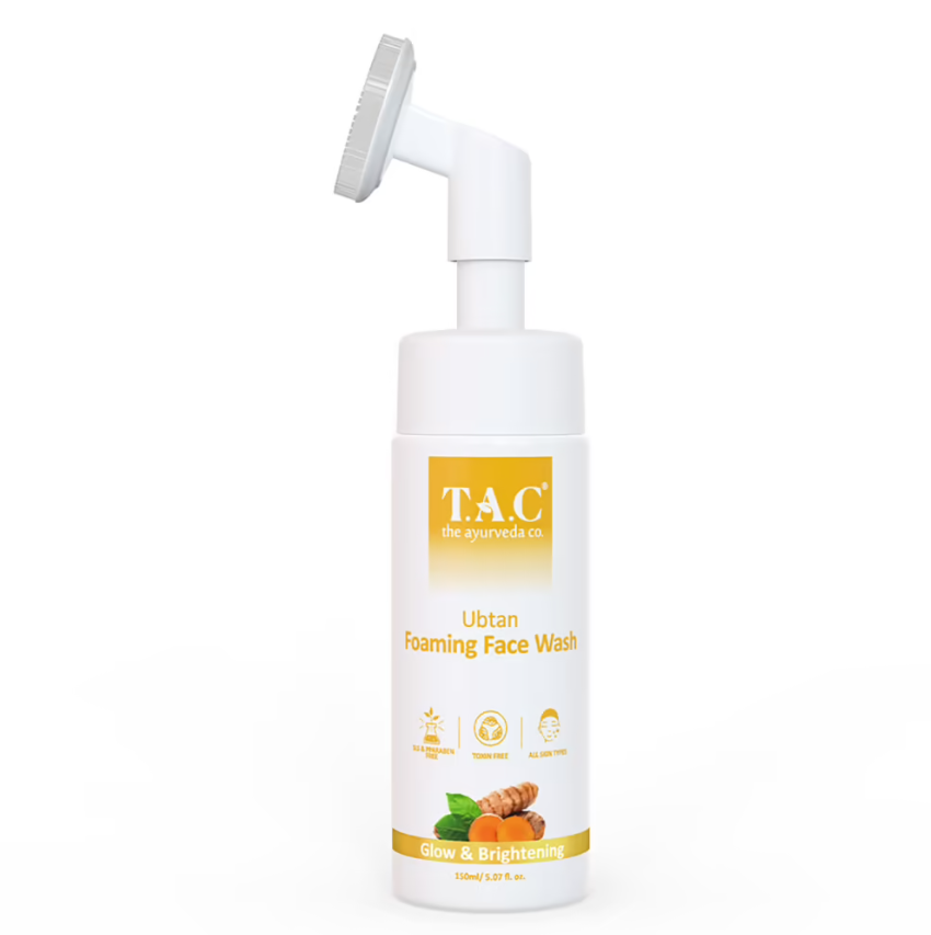 TAC - The Ayurveda Co. Ubtan Foaming Face Wash Glow & Brightening