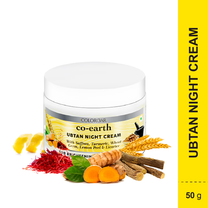 Colorbar Co-Earth Ubtan Night Cream