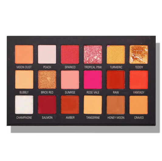 FASHION COLOR DESERT ROSE 18 EYESHADOW PALETTE