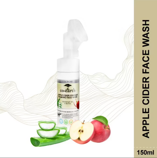 Colorbar Co-Earth Apple Cider Vinegar Foaming Face Wash