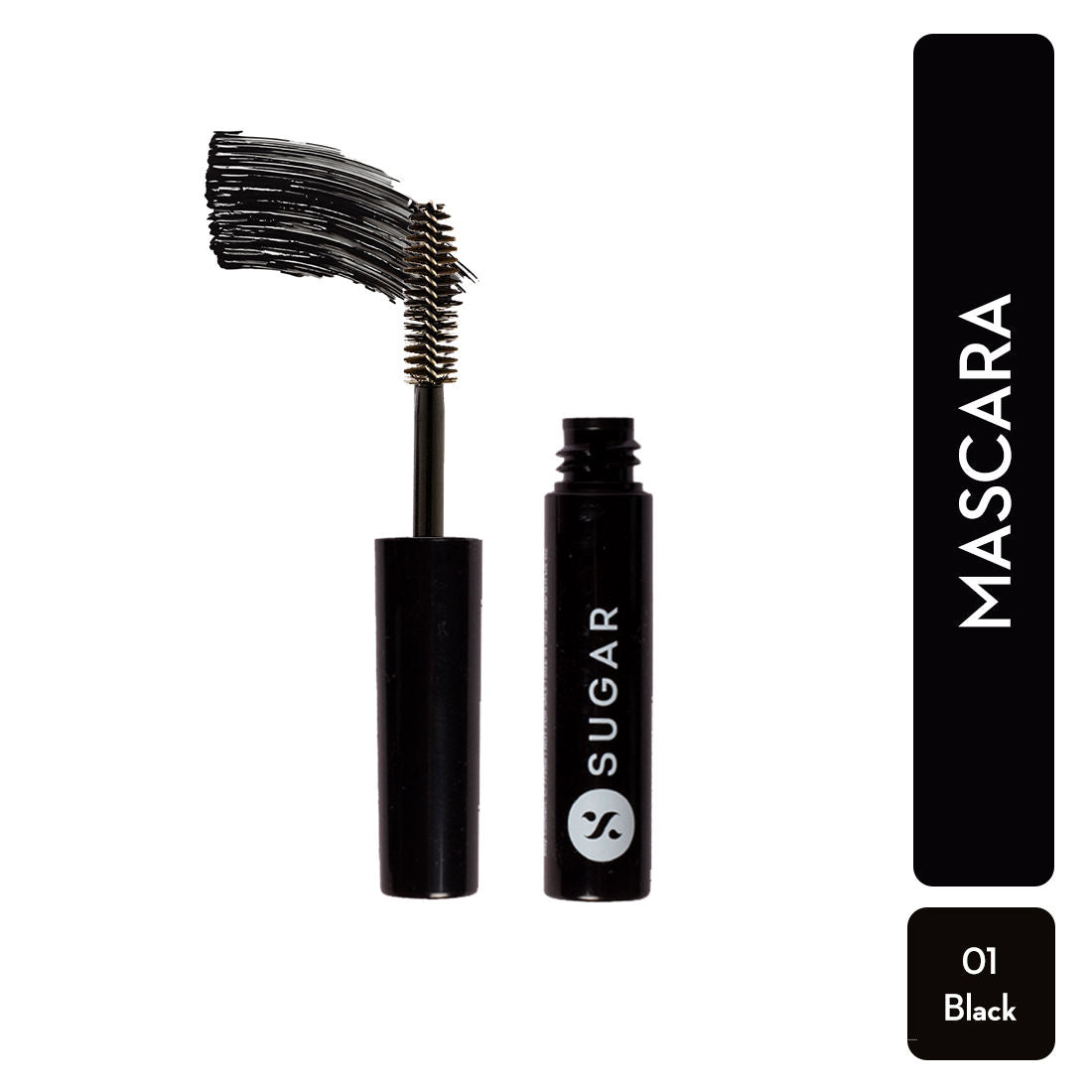 SUGAR Lash Of The Titans Volumizing Mascara - 01 Black With A Bang (5ml)