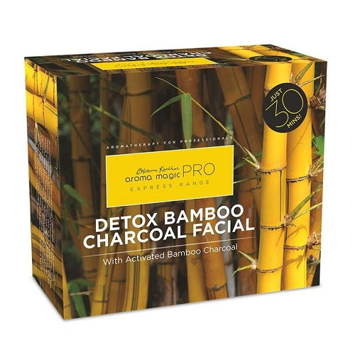 Aroma Magic Detox Bamboo Charcoal Facial Kit ((150gm+10ml))