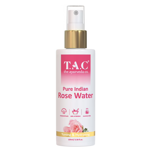 TAC - The Ayurveda Co. Pure Indian Rose Water Toner For Toning & Hydration