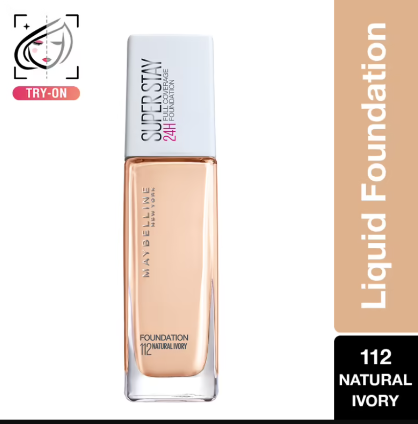 Maybelline New York Super Stay 24H Full Coverage Foundation