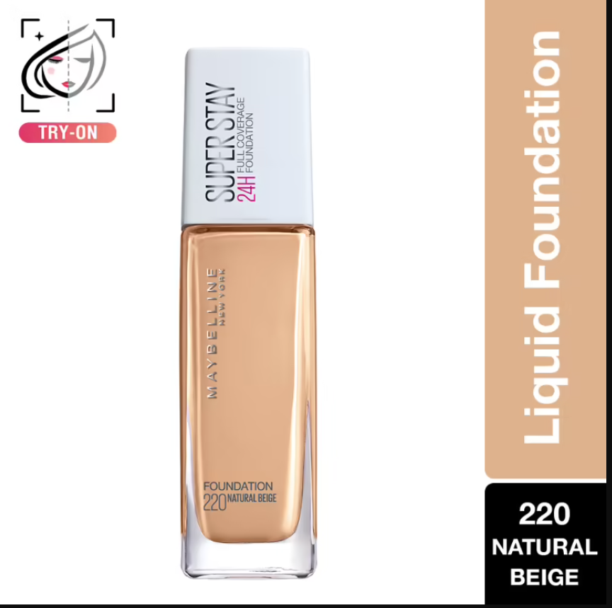 Maybelline New York Super Stay 24H Full Coverage Foundation