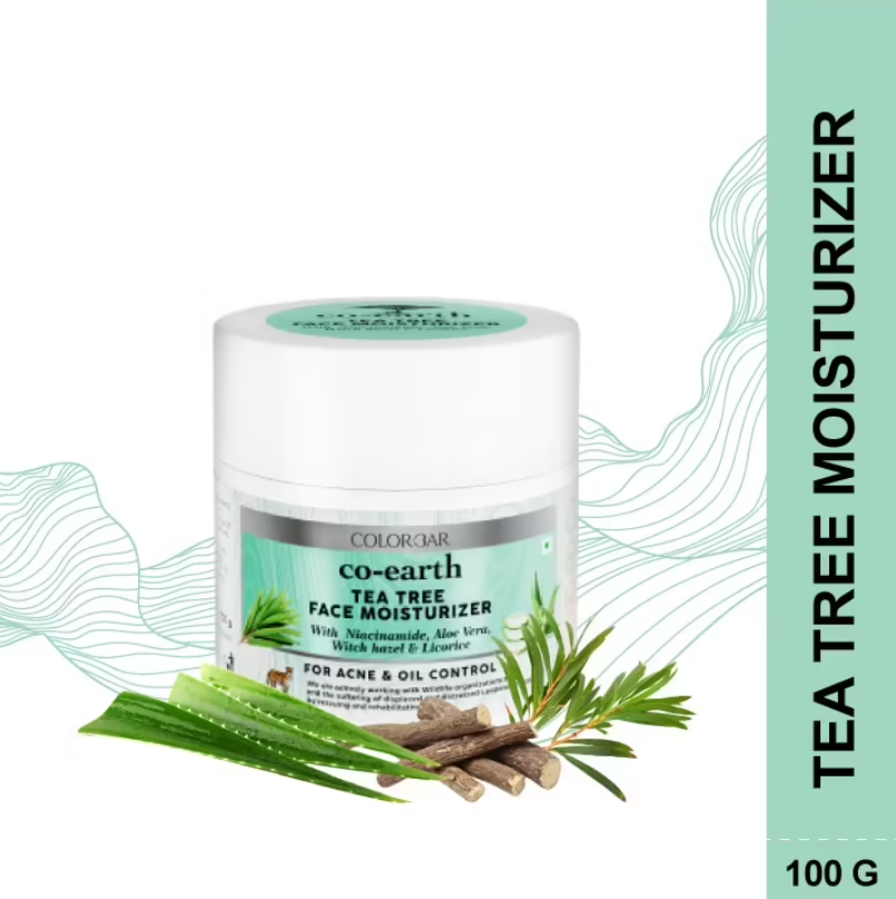 Colorbar Co-Earth Tea Tree Face Moisturizer