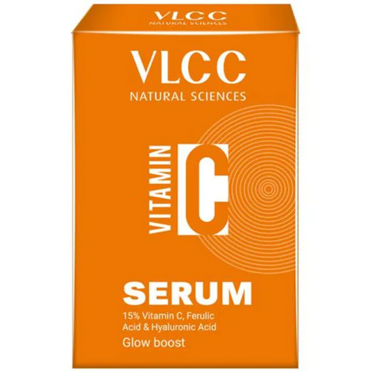 VLCC Vitamin C Serum - Ferulic Acid & Hyaluronic Acid, Glow Boost, 30 ml