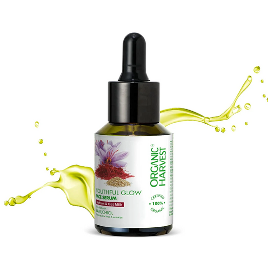 ORGANIC HARVEST youthful glow face serum